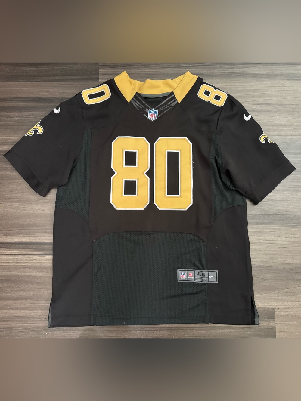 Nike New Orleans Jimmy Graham #80 NFL Vapor Elite Stitched Jersey Men 44 XL
